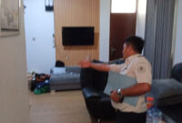 Kondisi Lapas Kelas IIA Cibinong, Kabupaten Bogor, Jawa Barat, dengan sejumlah rumah yang memiliki fasilitas menyerupai apartemen. Peninjauan dilakukan Kamis (24/9/2026) pagi hingga siang di kompleks Lapas Kelas IIA Cibinong, tepatnya di area rumah yang sebelumnya dibuat oleh Ombudsman RI. (KOMPAS.COM/AFDHALUL IKHSAN)
