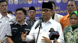 Menteri Desa dan Pembangunan Daerah Tertinggal, Yandri Susanto di Makassar, Selasa (4/8/2026)(Kompas.com/ Atri Suryatri Abbas)

