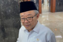 Mendikdasmen) Abdul Mu'ti mengungkapkan bahwa pihaknya telah mendirikan tenda yang dipergunakan untuk kegiatan belajar bagi siswa-siswi di Nusa Tenggara Timur (NTT) yang sekolahnya terdampak gempa.(KOMPAS.com/ADHYASTA DIRGANTARA)
