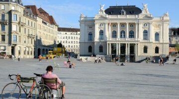 Kota Zurich. Swiss menjadi salah satu negara paling aman di dunia.(PIXABAY/ 4997826)
