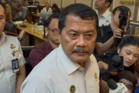 Dirjen PAS Kementerian Imipas Mashudi saat ditemui di Gedung DPR, Senayan, Jakarta, Senin (28/9/2026). (KOMPAS.com/ADHYASTA DIRGANTARA)
