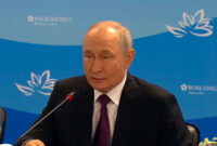 Presiden Rusia Vladimir Putin(YouTube Sekretariat Presiden)
