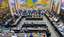 Suasana rapat Panja RUU Pengaturan Reforma Agraria antara Baleg DPR RI bersama Pemerintah, Senin (21/9/2026).(KOMPAS.com/Tria Sutrisna)
