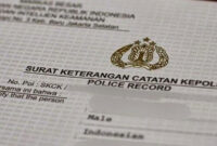 Ilustrasi SKCK. Perbedaan SKCK polsek, polres, polda, dan Mabes Polri.(tribratanews.ntb.polri.go.id)
