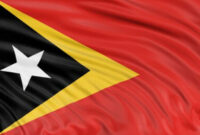 Ilustrasi bendera Timor Leste.(SHUTTERSTOCK)
