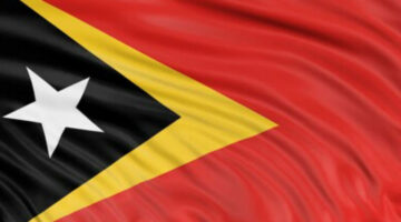 Ilustrasi bendera Timor Leste.(SHUTTERSTOCK)
