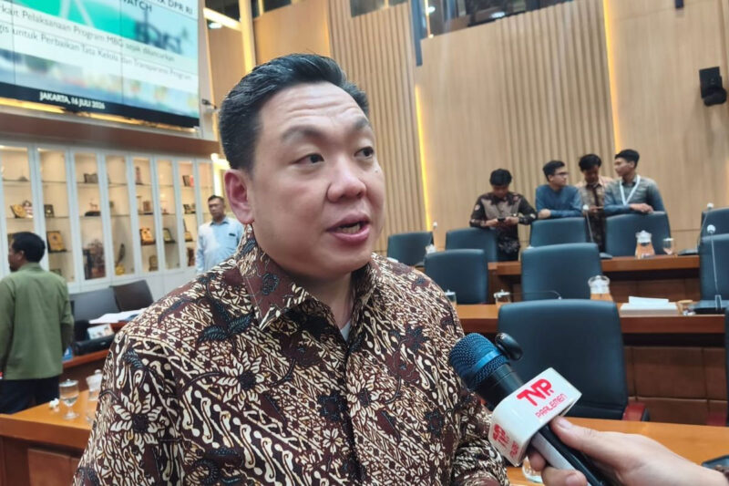 Wakil Ketua Komisi IX DPR RI, Charles Honoris. (Kompas.com/Febrianto Adi Saputro)(Febrianto Adi Saputro)
