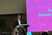 Anggota DEN Firman Hidayat dalam peluncuran laporan CIPS di Jakarta, Senin (28/7/2025). (KOMPAS.com/ELSA CATRIANA)
