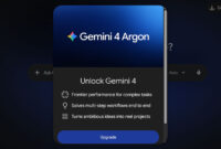 Gemini 4 Argon yang sudah bisa dicoba di Indonesia.(KOMPAS.com/Bill Clinten)
