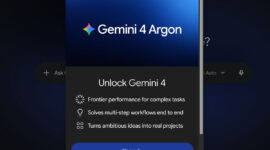 Gemini 4 Argon yang sudah bisa dicoba di Indonesia.(KOMPAS.com/Bill Clinten)
