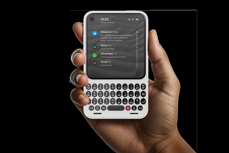 Clicks Communicator, HP Android yang desainnya mirip HP BlackBerry(Clicks)
