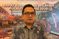 Ketua Komisi II DPR RI Muhammad Rifqinizamy Karsayuda di Makassar, Jumat (24/7/2026)(Kompas.com/ Atri Suryatri Abbas)
