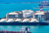 Ilustrasi kapal tanker LNG.(PEXELS/DIEGO F PARRA)

