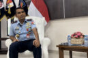 Komandan Lanud Roesmin Nurjadin Marsekal Pertama Feri Yunaldi saat ditemui di sela-sela Press Tour Media Dirgantara 2024 di Lanud Roesmin Nurjadin, Senin (5/2/2024).(KOMPAS.com/NIRMALA MAULANA A)
