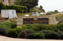 Pintu masuk Trump National Golf Club atau lapangan golf Trump di California, Amerika Serikat (AS).(Tangkapan layar via Sky News)
