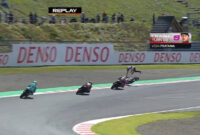Veda Ega Pratama mengalami highside saat sesi kualifikasi Moto3 Jepang 2026(Dok. MotoGP)
