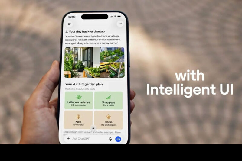 OpenAI resmi merilis model kecerdasan buatan (AI) GPT-6 untuk seluruh pengguna ChatGPT, pada Kamis (7/10/2026). Bersama GPT-6, OpenAI juga memperkenalkan fitur baru bernama Intelligent UI. (MacRumor)
