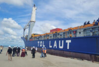Tol Laut di Pelabuhan Tunon Taka, Nunukan, Kaltara(Kompas.com/Ahmad Dzulviqor)
