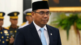 Wakil Menteri Pertanian Alim Setiawan Slamet saat dilantik di Istana Negara, Jakarta, Kamis (15/10/2026).(Dok Sekretariat Presiden)